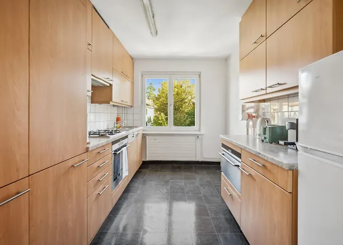 Homey Comfort In Oerlikon * Zürih